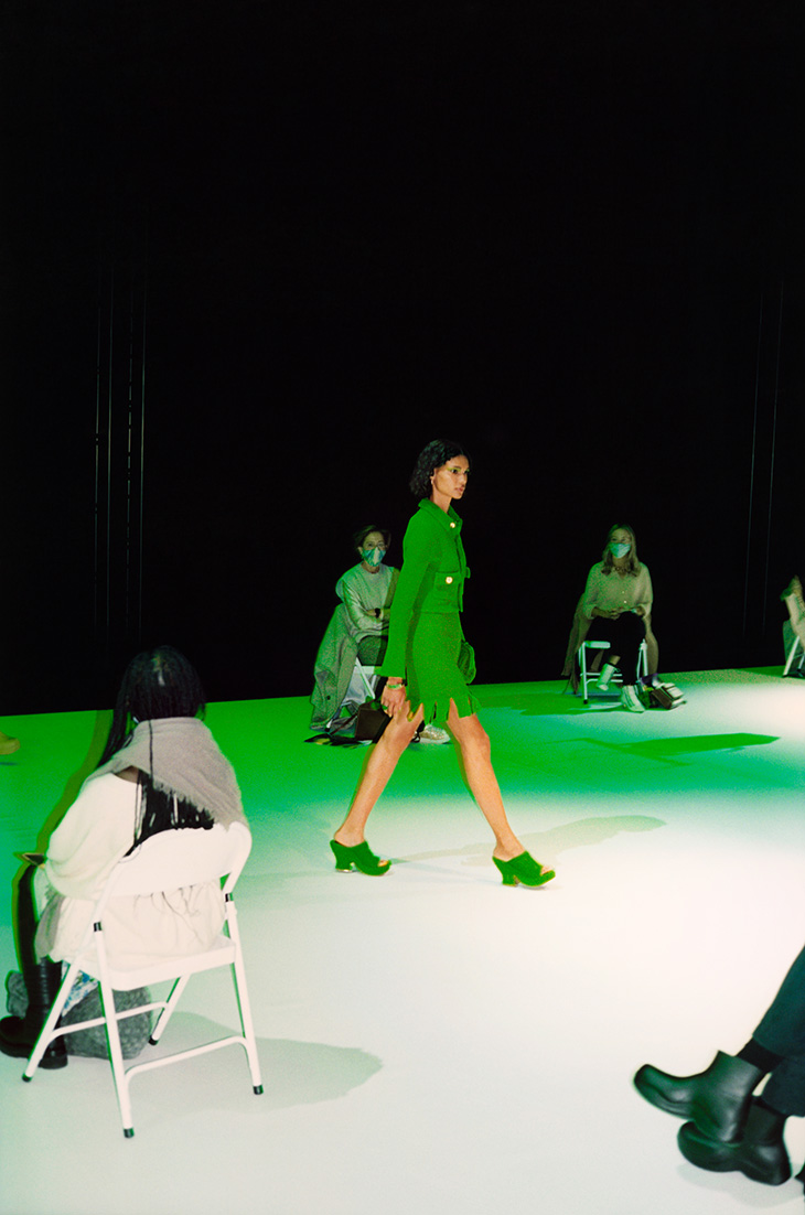 BOTTEGA SS'21 COLLECTION THE SECRET FASHION SHOW IN LONDON